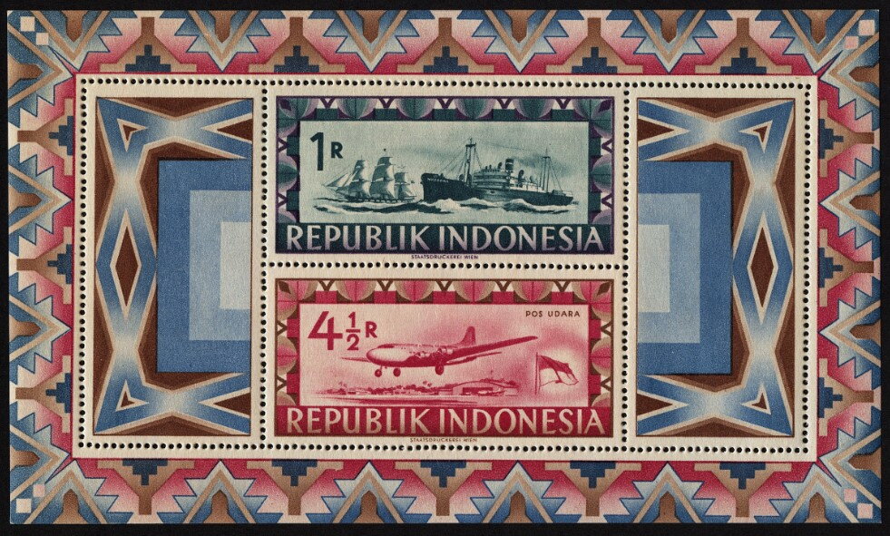Ship and airplane