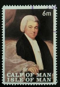 Stamp, Paintings from Manx museum, Isle of Man, Calf of Man,  , Paintings
