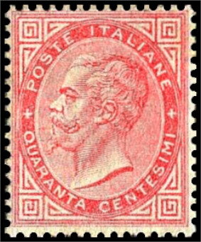 King Victor Emanuel II by an oval