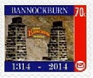 Stamp, Bannockburn 1314 - 2014, New Zealand,  , Anniversaries and Jubilees, Monuments