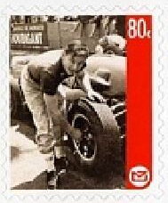 Bruce McClaren Tyre Changing