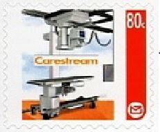 Stamp, Carestream Medical Equipmet, New Zealand,  , Advertisements, Healthcare, Medical Science