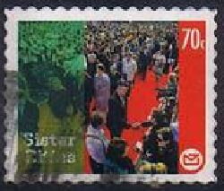 Stamp, Wellington and Sakai Japan Sister Cities, New Zealand,  , Tourism