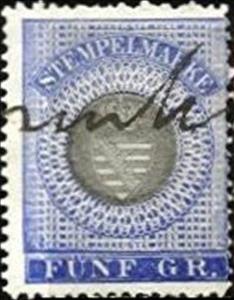 Stamp, Coat of Arms, Saxe-Coburg-Gotha,  , Coats of Arms