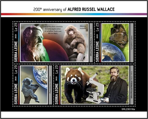 200th Anniversary of the Birth of Alfred Russel Wallace