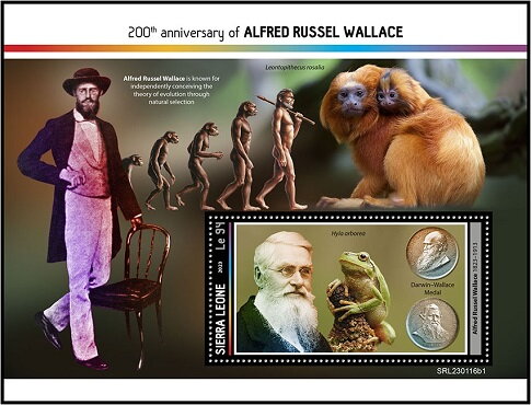Alfred Russel Wallace (1823–1913)