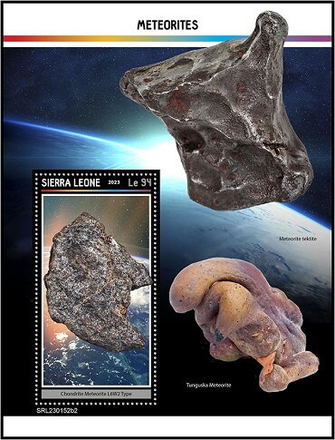 Chondrite Meteorite L6W2 Type