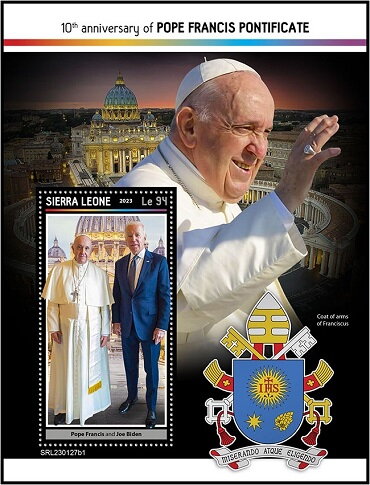 Pope Francis and Joe Biden