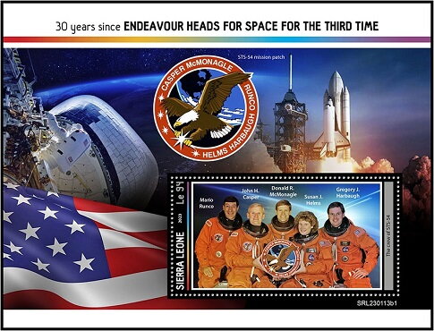 The Crew of STS-54