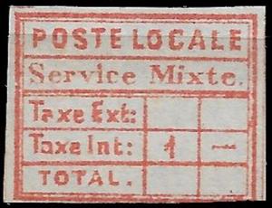 Stamp, Liannos Local Post, Turkey,  , Letters (Alphabet), Numbers