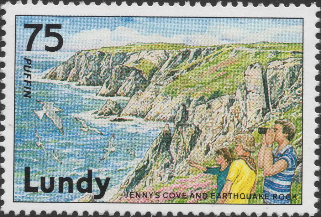 Discover Lundy, Jenny's Cove and Earthquake Rock