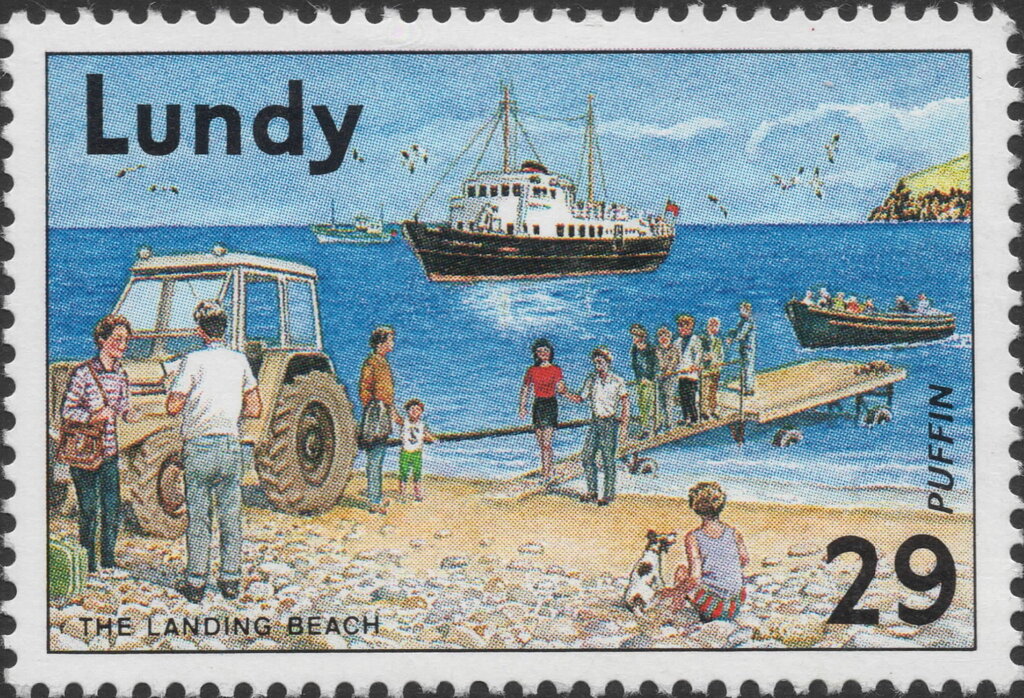 Discover Lundy, The Landing Beach