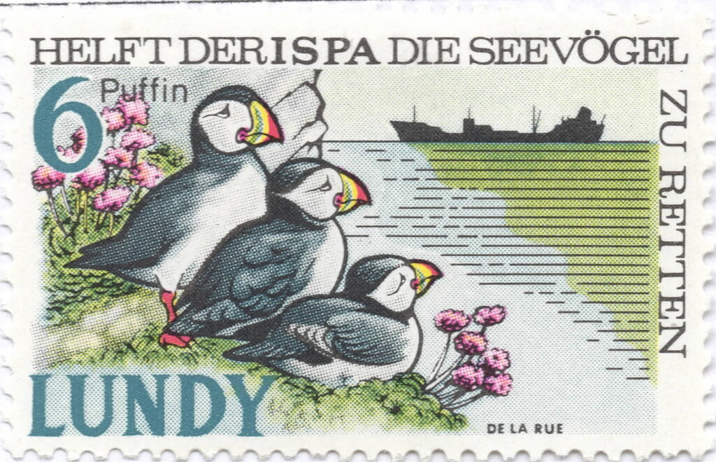 Puffin Colony RSPCA/RSPB "Hellft der ISPA."