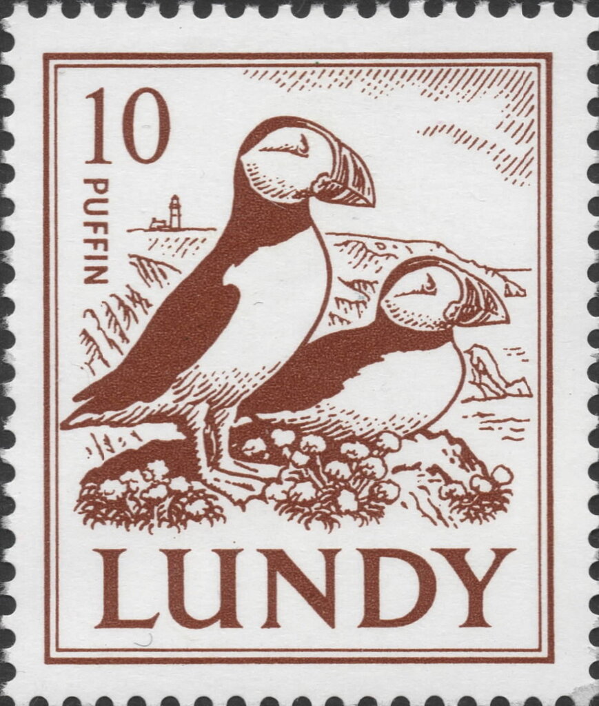 Puffins on Coast Definitives