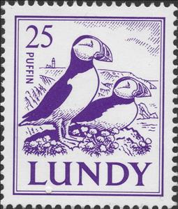 Stamp, Puffins on Coast Definitives, United Kingdom of Great Britain & Northern Ireland,  , Birds, Puffins