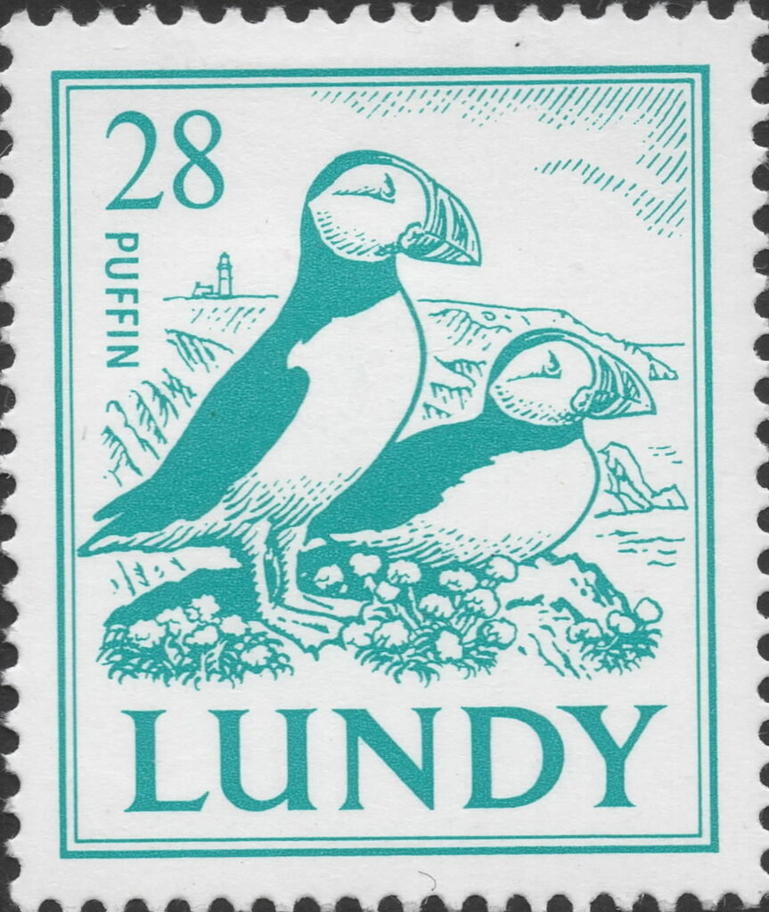 Puffins on Coast Definitives