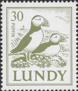 Stamp, Puffins on Coast Definitives, United Kingdom of Great Britain & Northern Ireland,  , Birds, Puffins