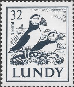 Stamp, Puffins on Coast Definitives, United Kingdom of Great Britain & Northern Ireland,  , Birds, Puffins