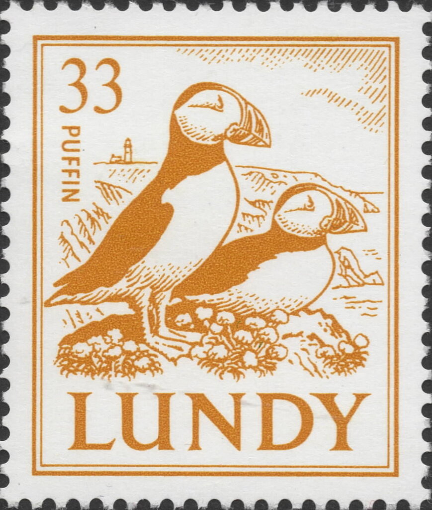Puffins on Coast Definitives