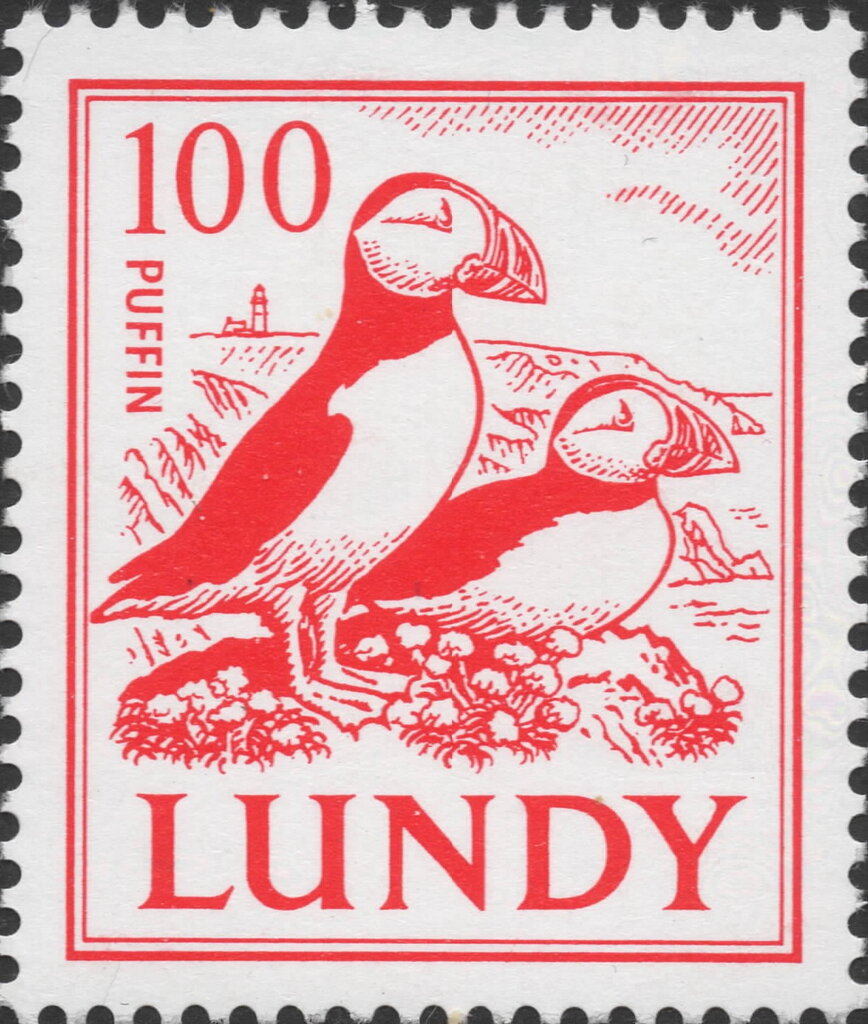 Puffins on Coast Definitives