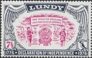 Stamp, U.S.A. Bi-Centennial, United Kingdom of Great Britain & Northern Ireland,  , Anniversaries and Jubilees