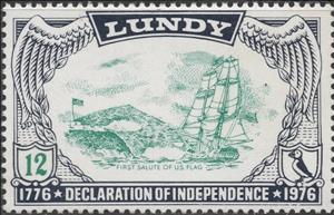 Stamp, U.S.A. Bi-Centennial, United Kingdom of Great Britain & Northern Ireland,  , Anniversaries and Jubilees