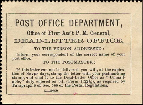 Post Office Department - 5-3282