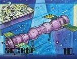 Stamp, Soyuz-4 Soyuz-5, Abkhazia,  , Outer Space, Space Traveling, Spacecrafts