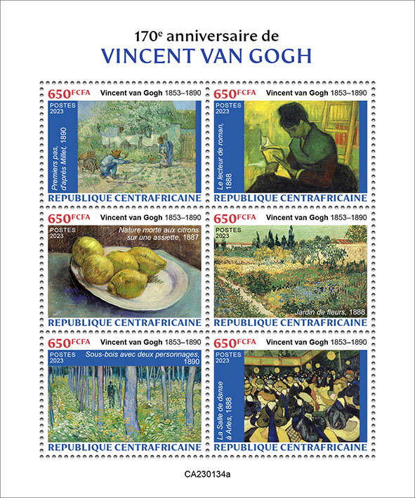 170th Birth Anniversary of Vincent van Gogh