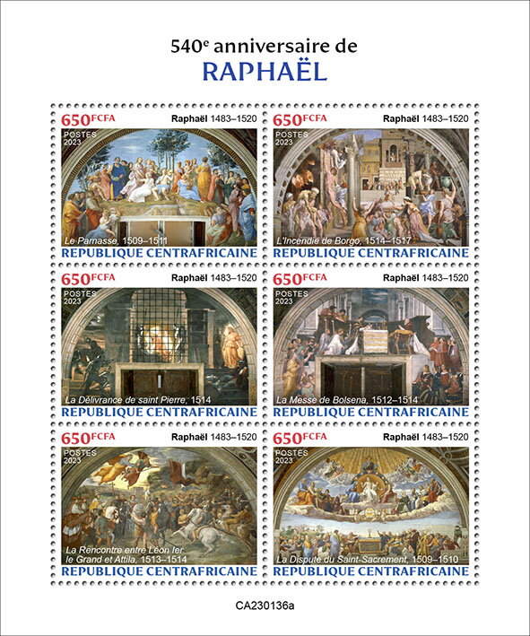 540th Birth Anniversary of Raphael