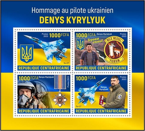 Tribute to Ukrainian Pilot Denys Kyrylyuk