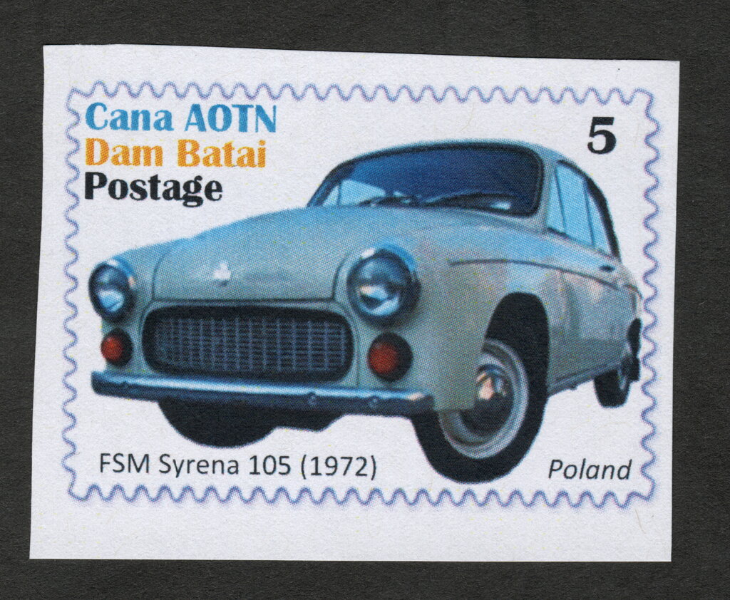 Dam Batai - FSM Syrena 105 (1972) Poland Vintage car