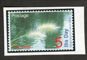 Stamp, DB Province: ILIS Day - King's trip to France in 2008, Fantasy Issues,  , Plants (Flora)
