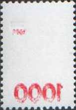 Overprint “400” on definitive stamp №275«Abklatsch»