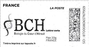 Stamp, BCH Biologie de Coeur d(Herault, France,  , Laboratories