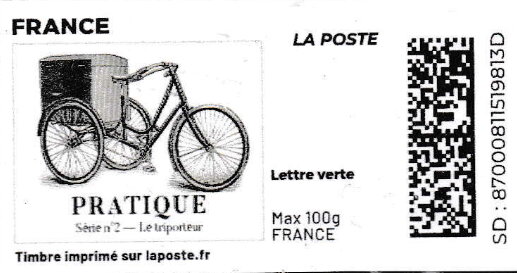 Delivery Bike. Tricycle. Pratique No 2 Triporteur. Redesign