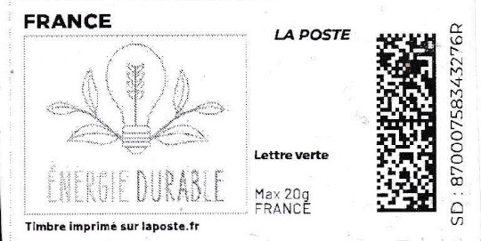 Energy Durable. Energie Durable. Redesign no laposte logo