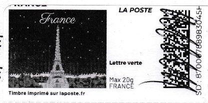 France: Eiffel tower on a Starry Night. Redesign without ...