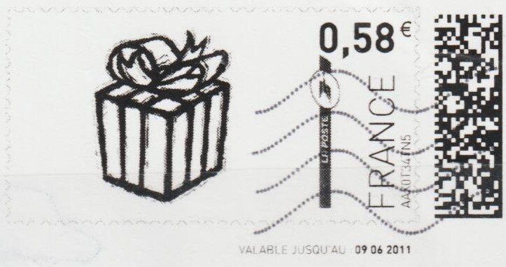 Gift in black