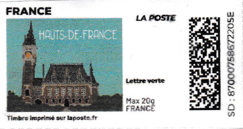 Hauts-de-France. Redesign without laposte logo