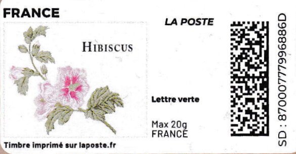 Hibiscus. Redesign without laposte logo
