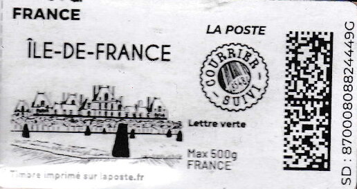 Ile-de-France. Courrier Suivi