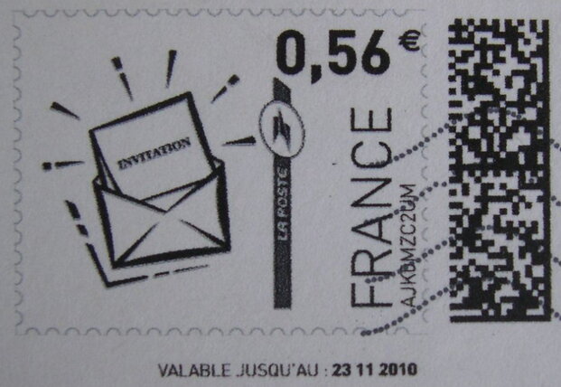 Invitation in an envelope