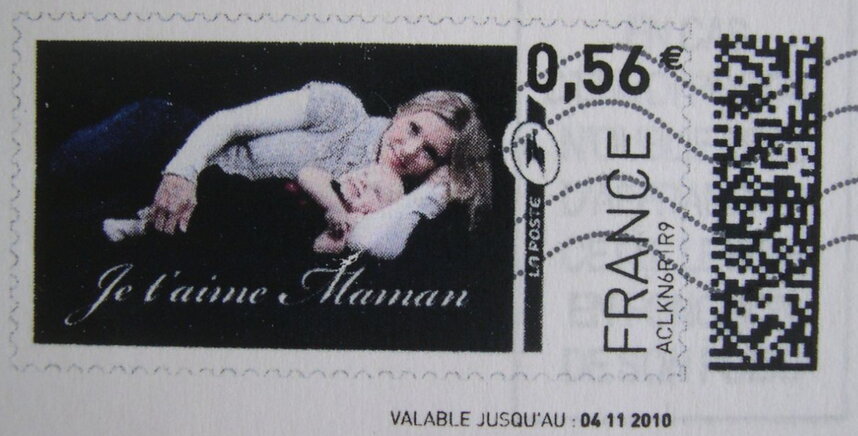Je t'aime maman. I love you mummy. Mothers Day
