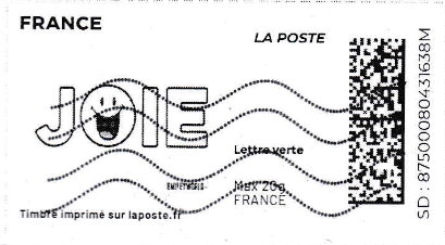 Joy. Joie without laposte logo