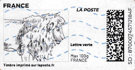 Lion. Redesign without laposte logo