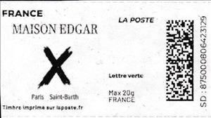 Stamp, Maison Edgar, France,  , Restaurants