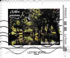 Stamp, Marsh. Marais Poitevin, France,  , Coastal Areas, Dunes, Forests, Lakes, Landscapes, Mountains