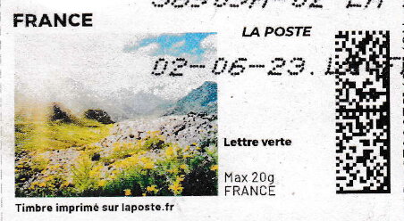 Mountain Valley. Redesign without La Poste logo