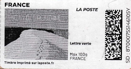 Nouvelle Aquitane. Redesign without laposte logo